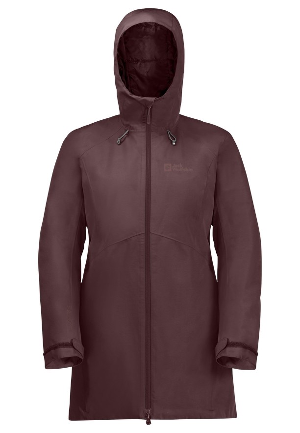 Jack Wolfskin Heidelstein Ins Winterjassen Dames Rood | 32371809