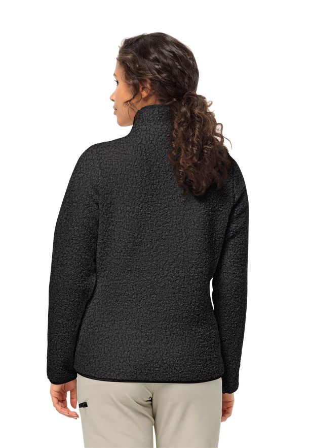 Jack Wolfskin High Curl Fleece Jassen Dames Donkerblauw | 60995160