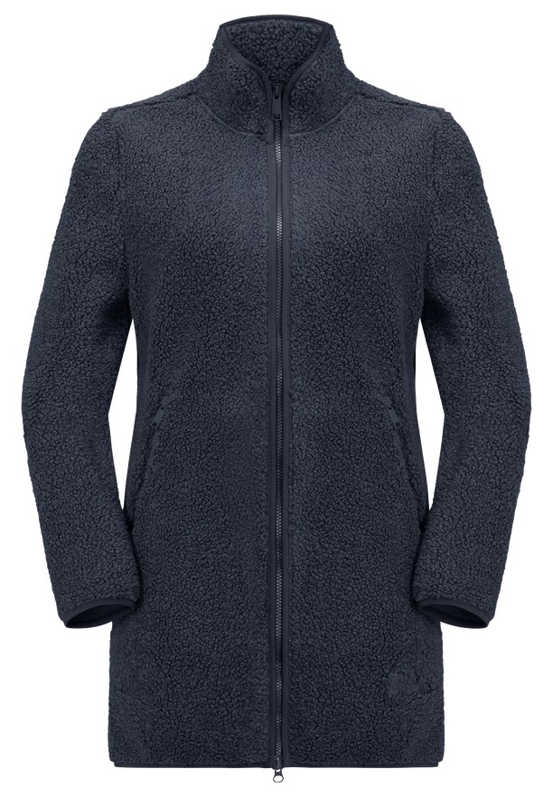 Jack Wolfskin High Curl Jassen Dames Donkerblauw | 55658676