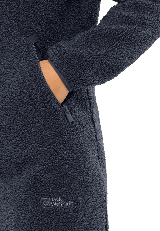 Jack Wolfskin High Curl Jassen Dames Donkerblauw | 55658676