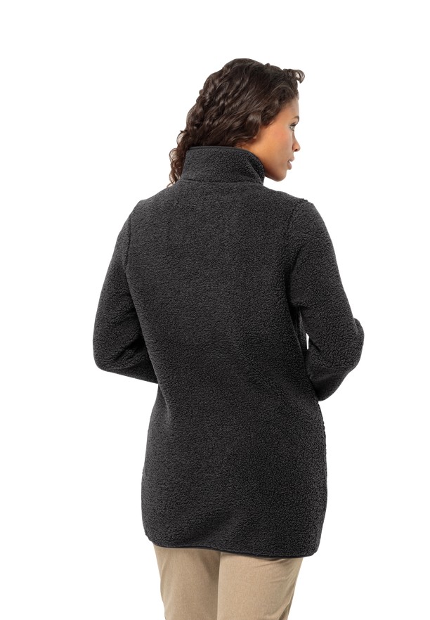 Jack Wolfskin High Curl Jassen Dames Zwart | 92030226