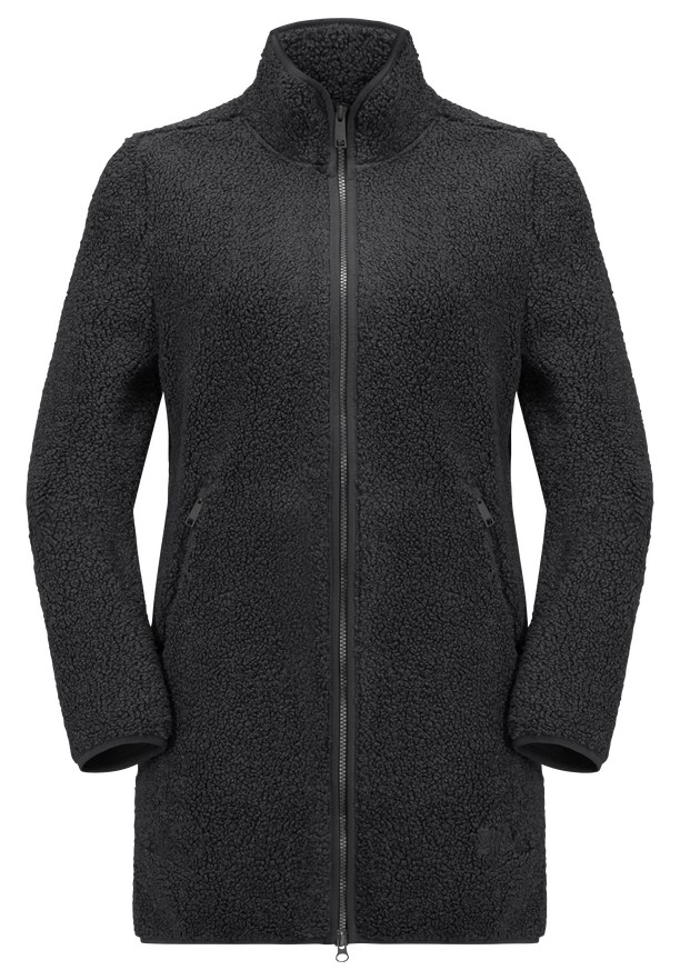 Jack Wolfskin High Curl Jassen Dames Zwart | 92030226