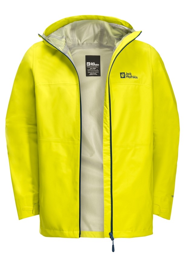Jack Wolfskin Highest Peak 3l Regenjassen Heren Geel | 21751469