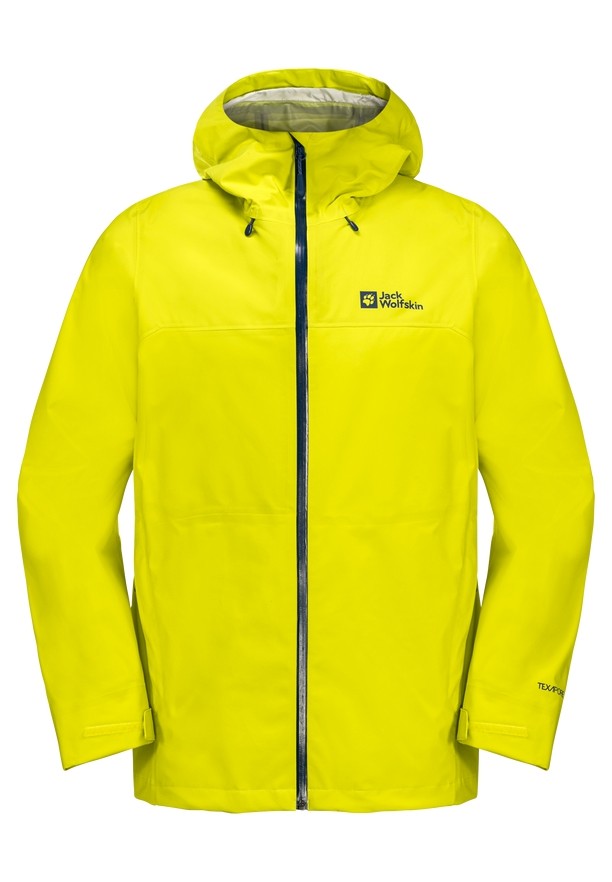Jack Wolfskin Highest Peak 3l Regenjassen Heren Geel | 21751469