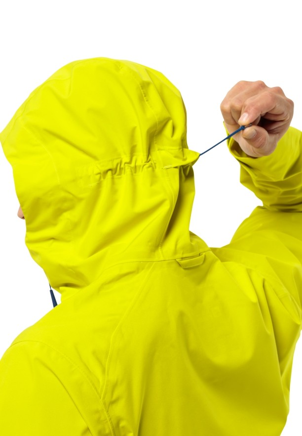 Jack Wolfskin Highest Peak 3l Regenjassen Heren Geel | 21751469