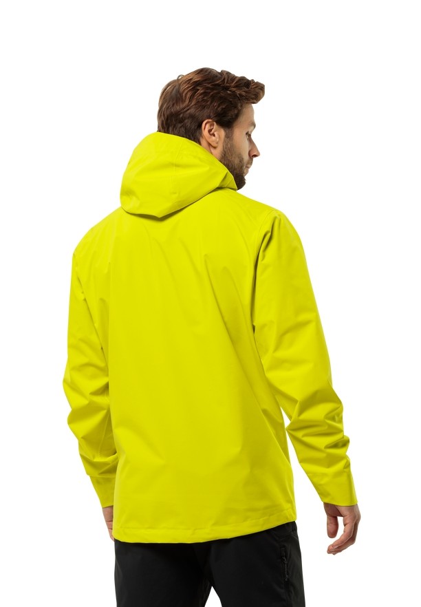 Jack Wolfskin Highest Peak 3l Regenjassen Heren Geel | 21751469