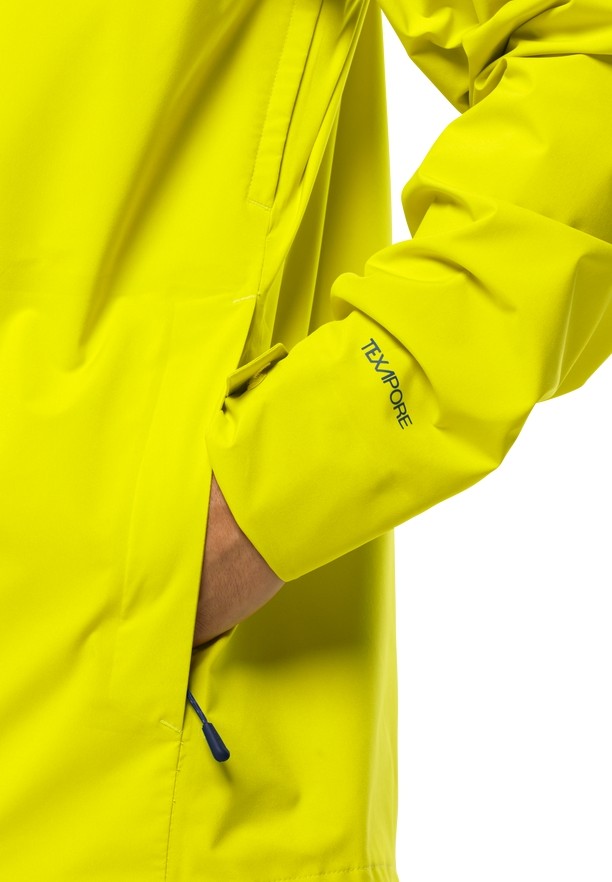 Jack Wolfskin Highest Peak 3l Regenjassen Heren Geel | 21751469