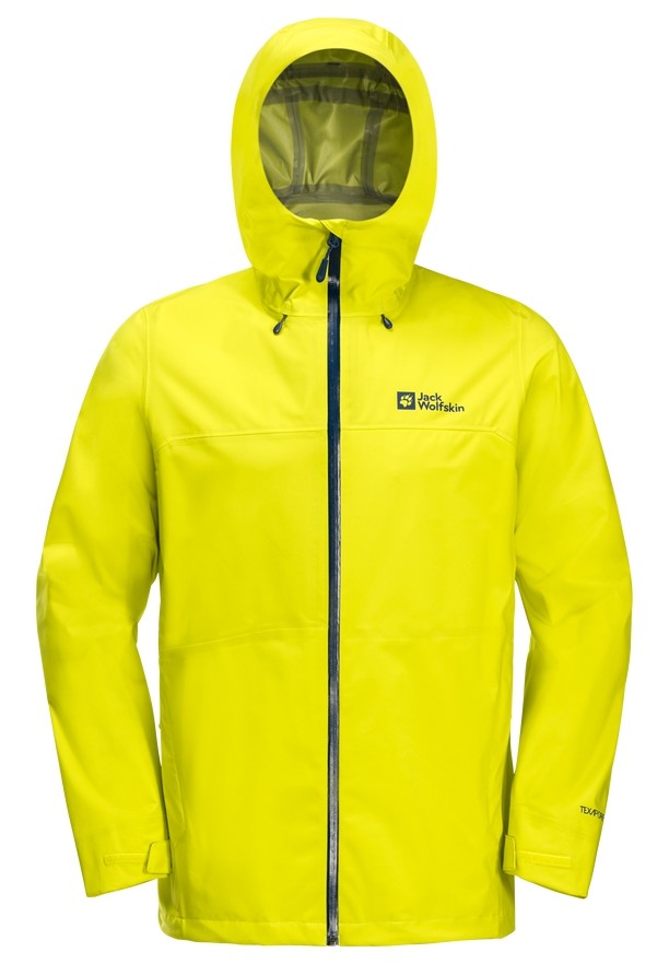Jack Wolfskin Highest Peak 3l Regenjassen Heren Geel | 21751469