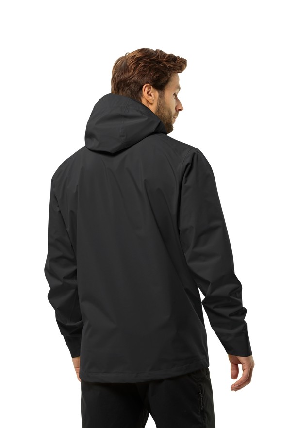 Jack Wolfskin Highest Peak 3l Regenjassen Heren Zwart | 16305007