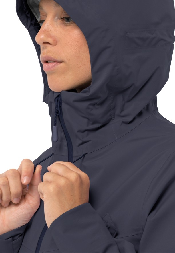 Jack Wolfskin Highest Peak 3l Regenjassen Dames Zwart | 87729642