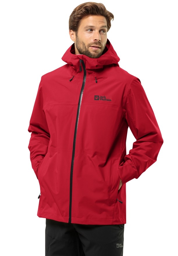 Jack Wolfskin Highest Peak 3l Regenjassen Heren Rood | 55320715