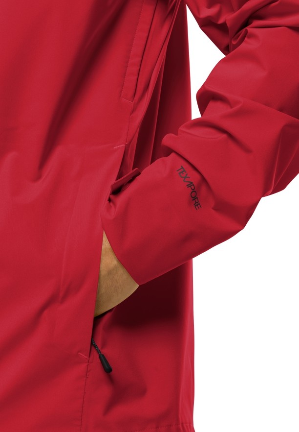 Jack Wolfskin Highest Peak 3l Regenjassen Heren Rood | 55320715