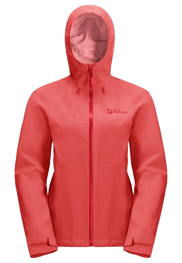 Jack Wolfskin Highest Peak 3l Regenjassen Dames Rood | 79016930