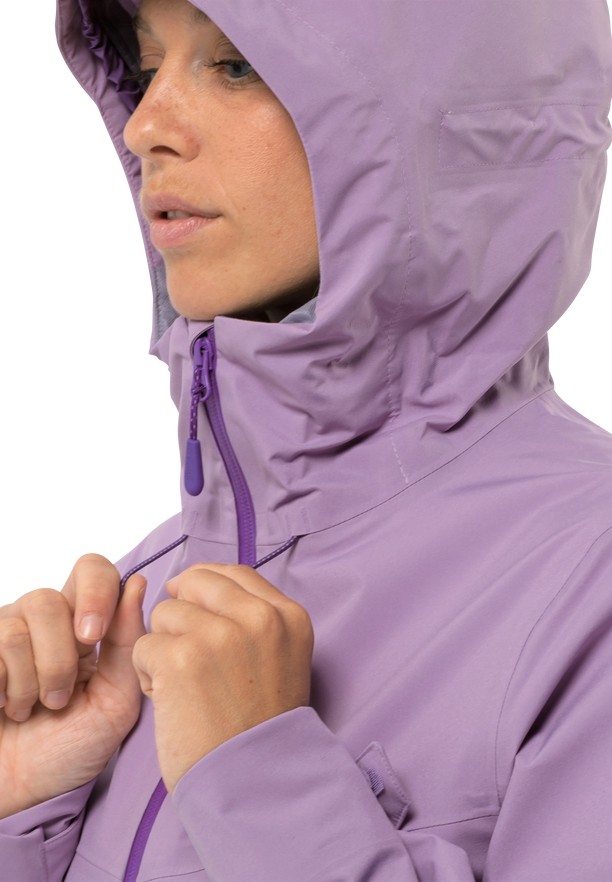 Jack Wolfskin Highest Peak 3l Regenjassen Dames Paars | 38550290