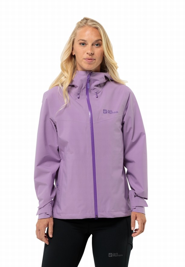 Jack Wolfskin Highest Peak 3l Regenjassen Dames Paars | 38550290
