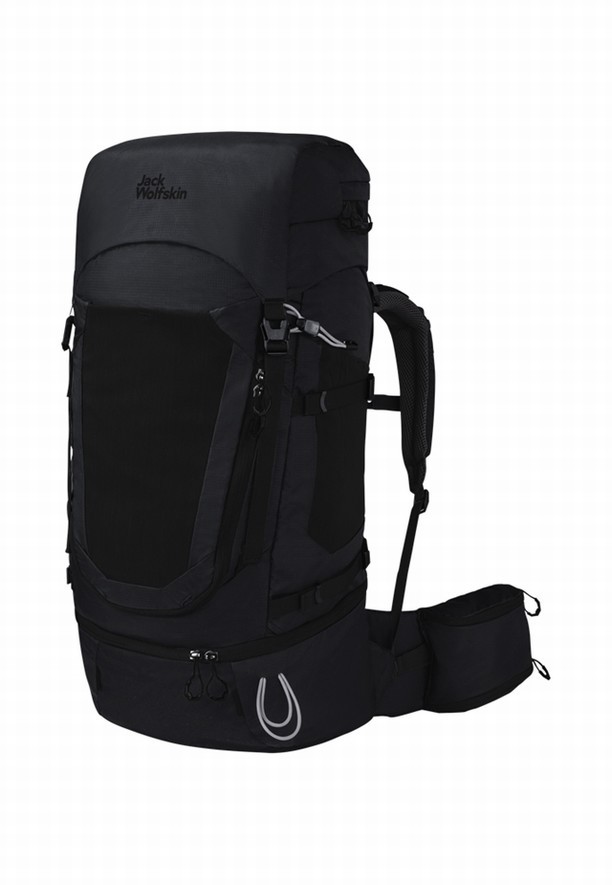 Jack Wolfskin Highland Trail 50|5 Trekking Rugzak Dames Zwart | 22507092