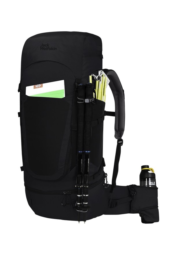 Jack Wolfskin Highland Trail 55|5 Trekking Rugzak Dames Zwart | 72750477