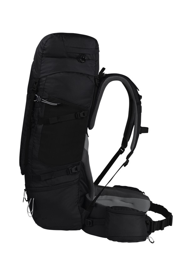 Jack Wolfskin Highland Trail 55|5 Trekking Rugzak Dames Zwart | 72750477
