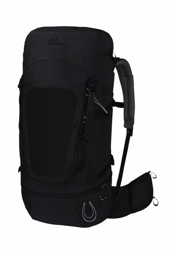 Jack Wolfskin Highland Trail 55|5 Trekking Rugzak Dames Zwart | 72750477