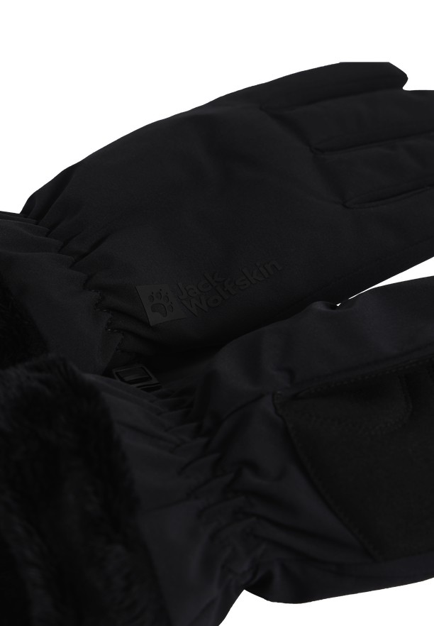Jack Wolfskin Highloft Handschoenen Dames Zwart | 90212028