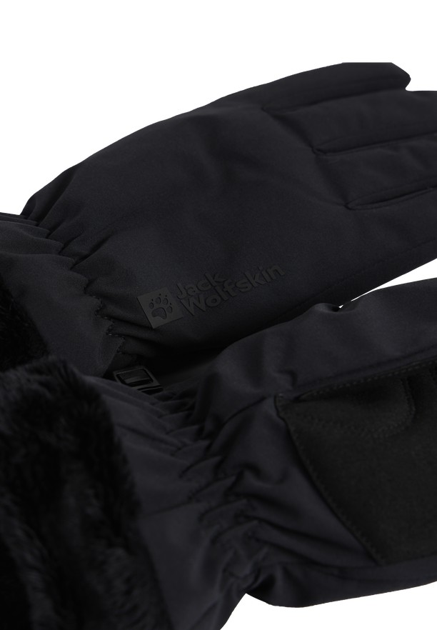 Jack Wolfskin Highloft Handschoenen Dames Zwart | 90212028