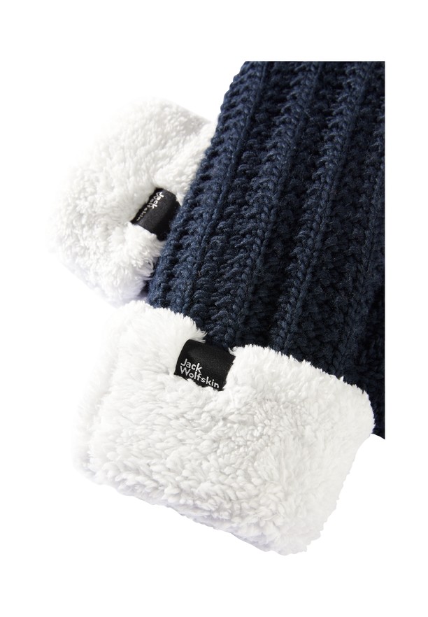 Jack Wolfskin Highloft Knit Wanten Dames Donkerblauw | 25758645
