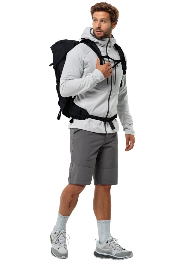 Jack Wolfskin Hiking Alpine Korte Broek Heren Grijs | 91630502