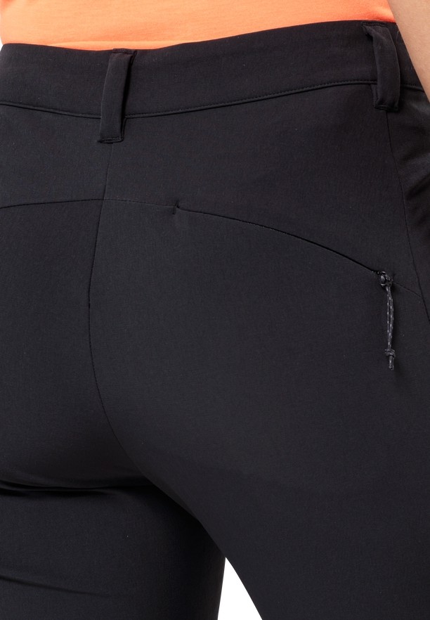 Jack Wolfskin Holdsteig Wandelbroeken Dames Zwart | 32788113