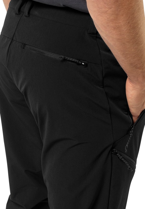 Jack Wolfskin Holdsteig Wandelbroeken Heren Zwart | 59590708