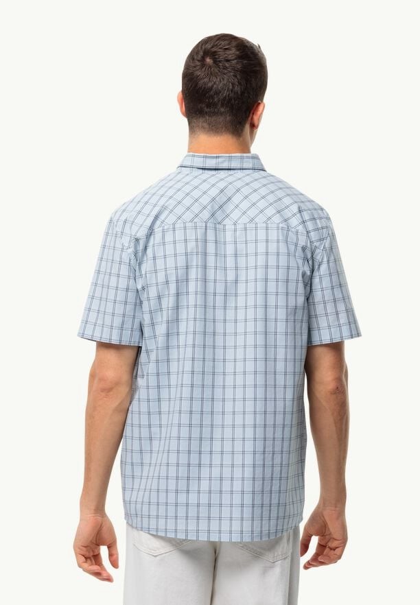 Jack Wolfskin Hot Springs Overhemd Heren Blauw | 53439466