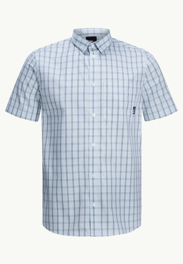 Jack Wolfskin Hot Springs Overhemd Heren Blauw | 53439466