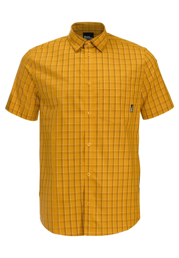 Jack Wolfskin Hot Springs Overhemd Heren Geel | 80172735