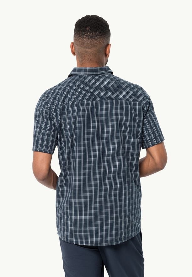 Jack Wolfskin Hot Springs Overhemd Heren Donkerblauw | 25386416