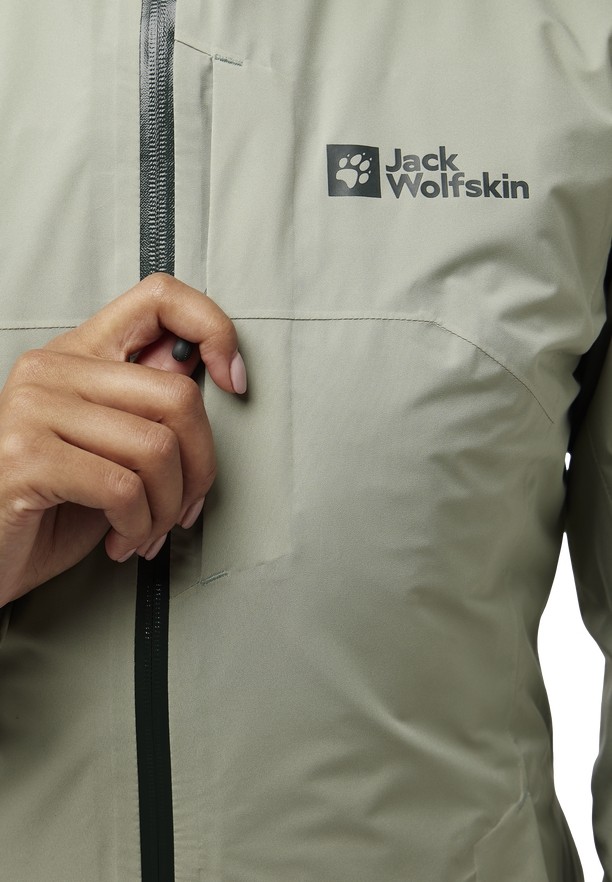 Jack Wolfskin Hunberg 3in1 Jassen Dames Grijs | 31494392