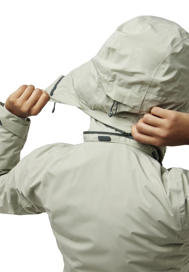 Jack Wolfskin Hunberg 3in1 Jassen Dames Grijs | 31494392