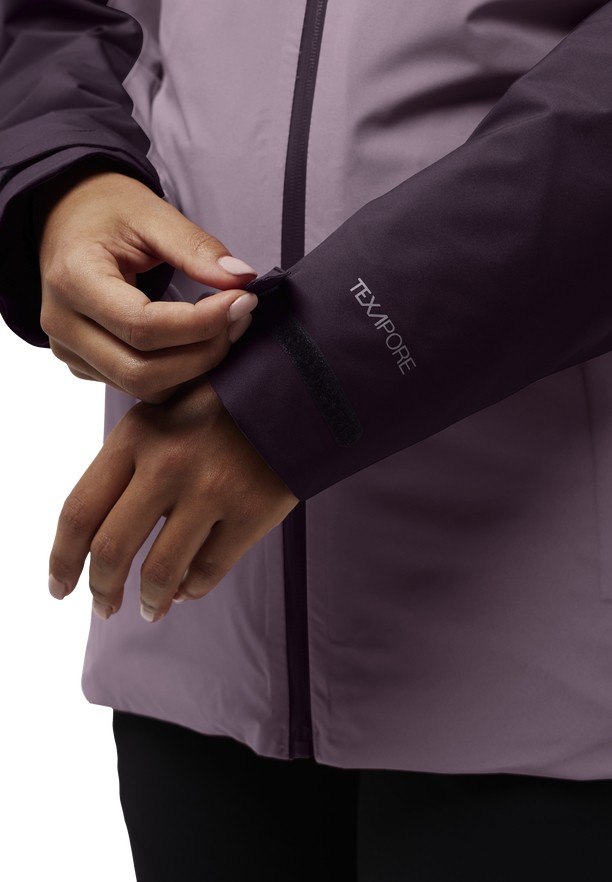 Jack Wolfskin Hunberg 3in1 Jassen Dames Paars | 20500014