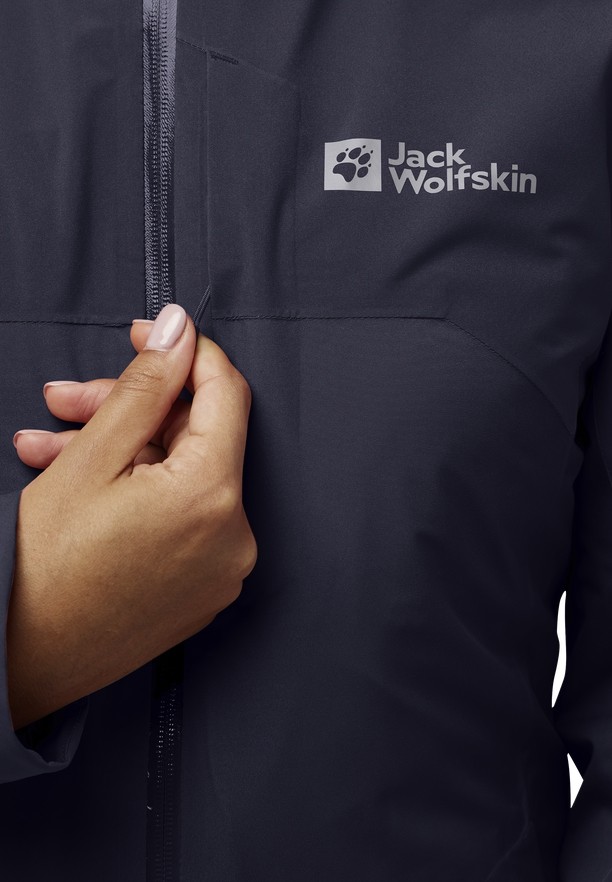 Jack Wolfskin Hunberg 3in1 Jassen Dames Donkerblauw | 82121086