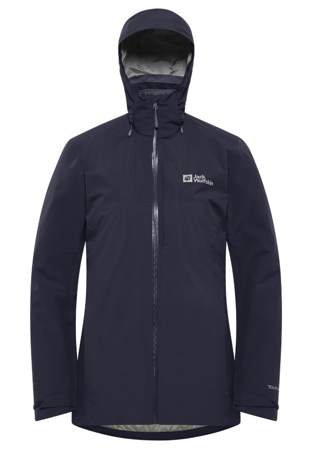 Jack Wolfskin Hunberg 3in1 Jassen Dames Donkerblauw | 82121086
