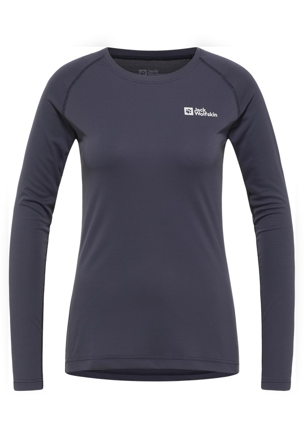 Jack Wolfskin Infinite Light Ls T-shirts Dames Donkerblauw | 31136966