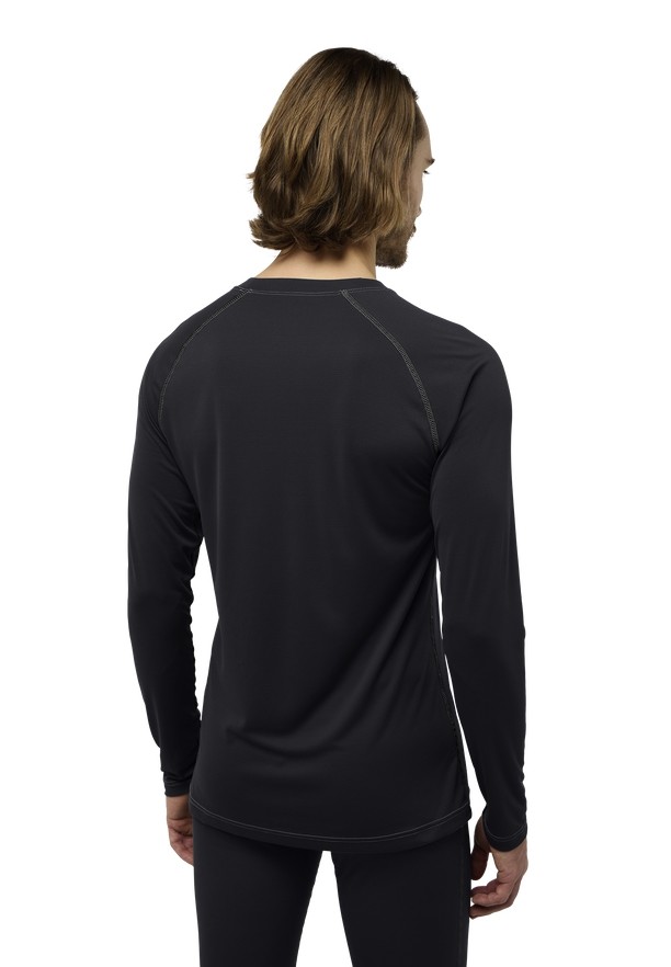 Jack Wolfskin Infinite Light Ls T-shirts Heren Zwart | 61197959