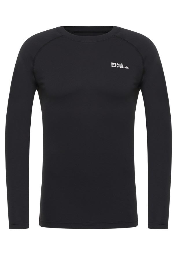 Jack Wolfskin Infinite Light Ls T-shirts Heren Zwart | 61197959