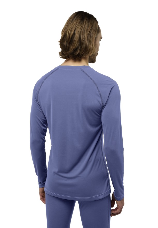 Jack Wolfskin Infinite Light Ls T-shirts Heren Donkerblauw | 67223678