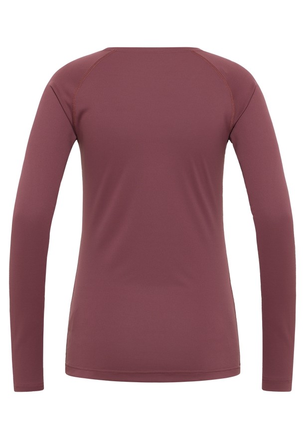 Jack Wolfskin Infinite Light Ls T-shirts Dames Rood | 79696840