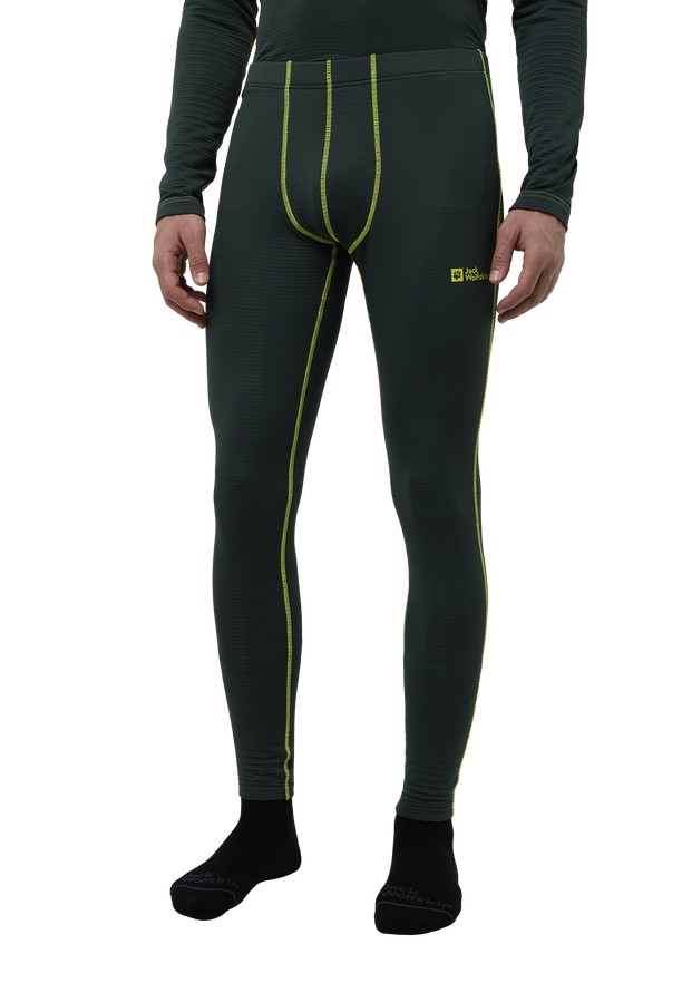 Jack Wolfskin Infinite Warm Hardloopbroek Heren Groen | 30732965