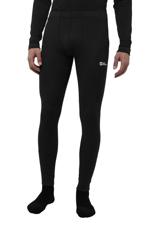 Jack Wolfskin Infinite Warm Hardloopbroek Heren Zwart | 11350806