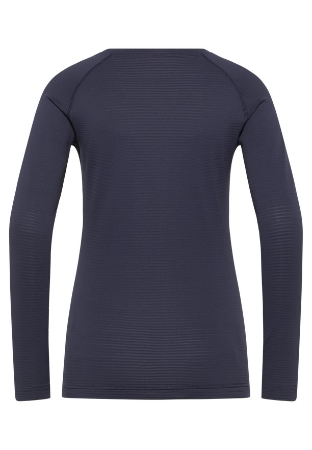 Jack Wolfskin Infinite Warm Ls T-shirts Dames Donkerblauw | 71660776