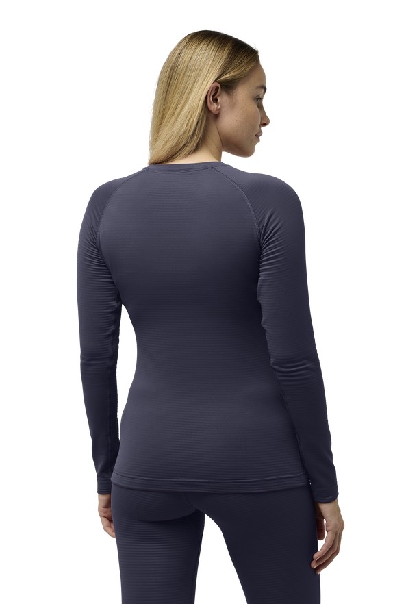 Jack Wolfskin Infinite Warm Ls T-shirts Dames Donkerblauw | 71660776