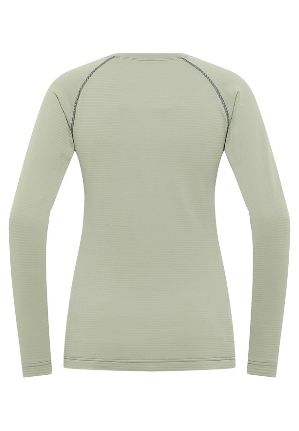 Jack Wolfskin Infinite Warm Ls T-shirts Dames Grijs | 20642893