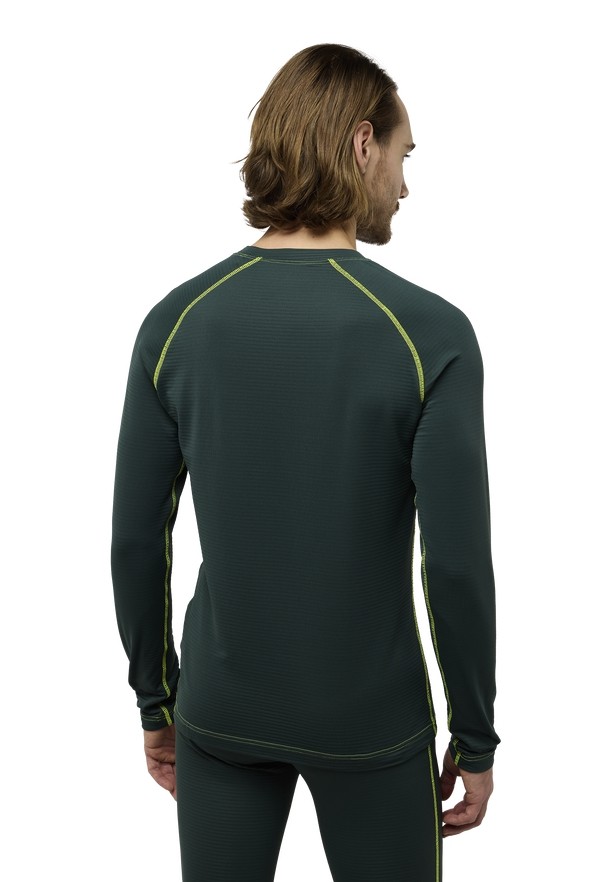 Jack Wolfskin Infinite Warm Ls T-shirts Heren Groen | 26057580