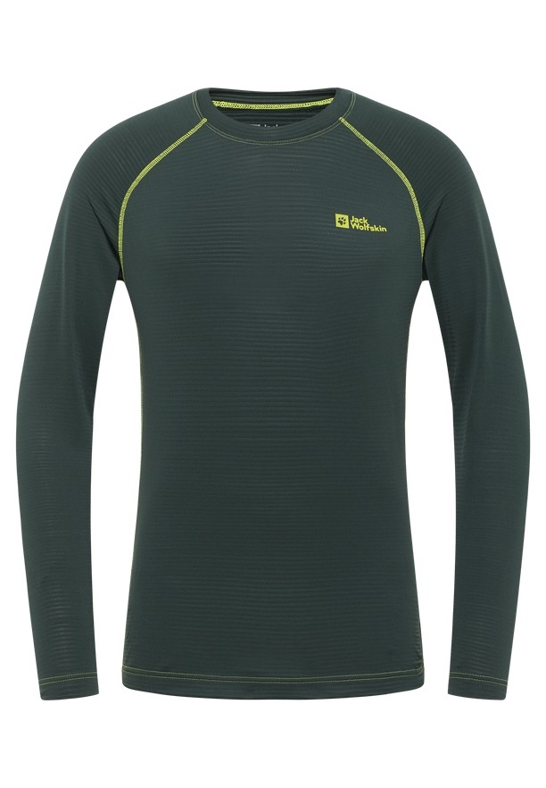 Jack Wolfskin Infinite Warm Ls T-shirts Heren Groen | 26057580